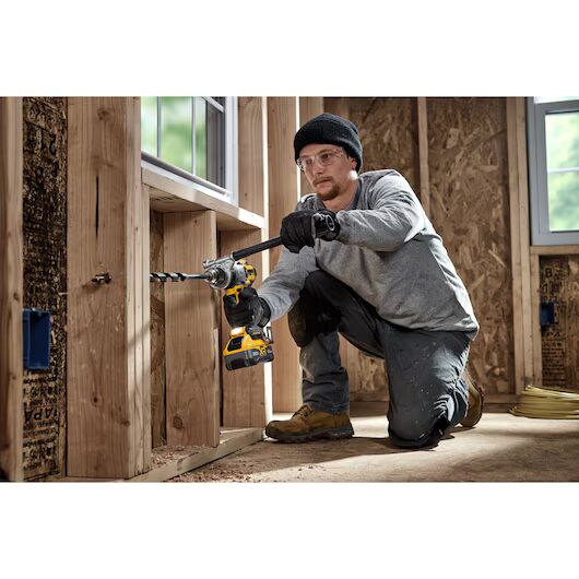 DEWALT 20V Max XR Brushless Cordless 3-Speed Hammer Drill, 1/2-In