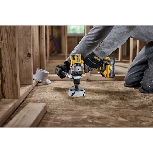 DEWALT 20V Max XR Brushless Cordless 3-Speed Hammer Drill, 1/2-In