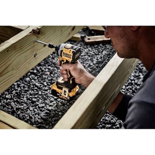 DEWALT Atomic 20V Max Brushless Cordless 3-Speed Impact Driver Kit, 1/4-In