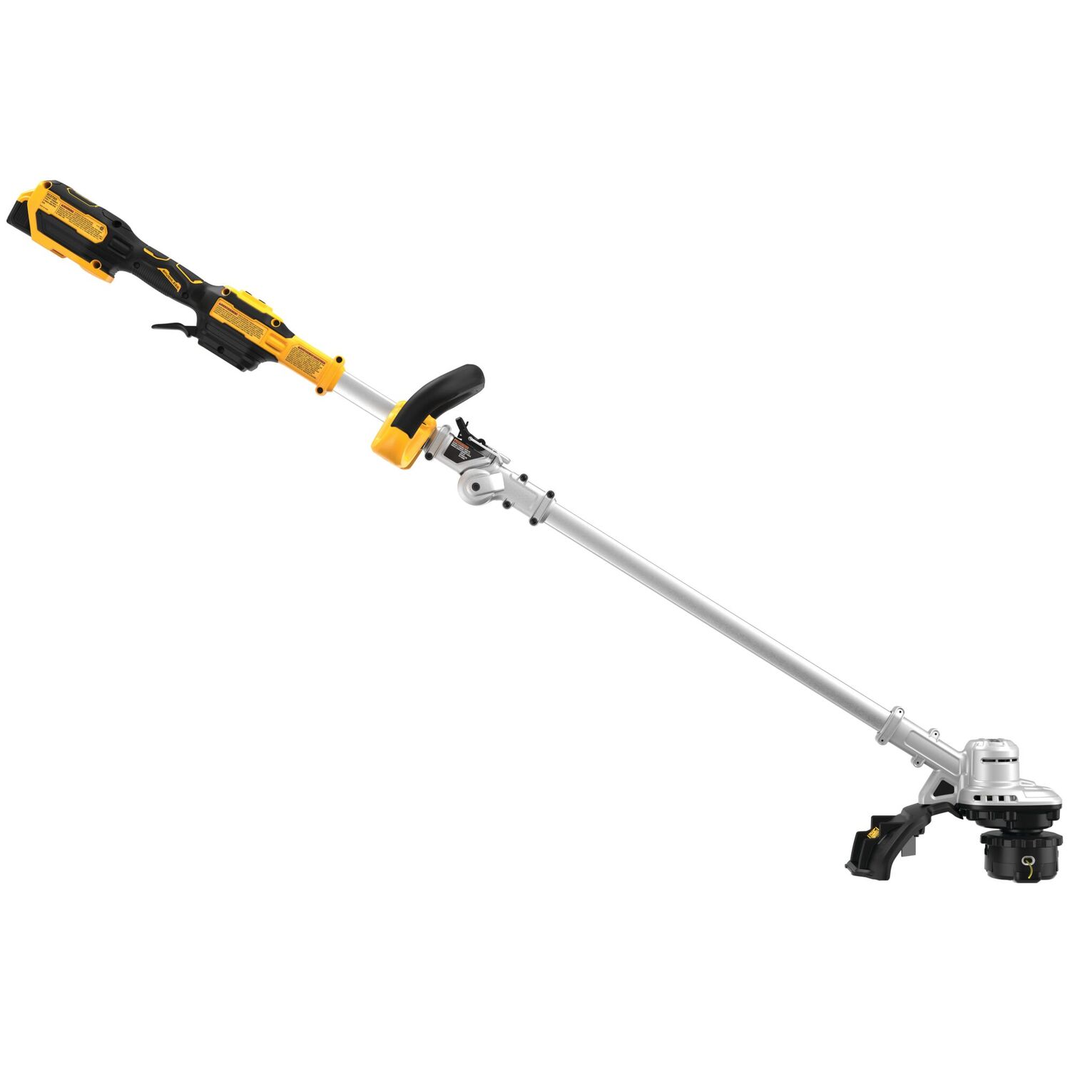 DEWALT 20-V Max Battery Powered Brushless Folding String Trimmer Kit, 14 in.