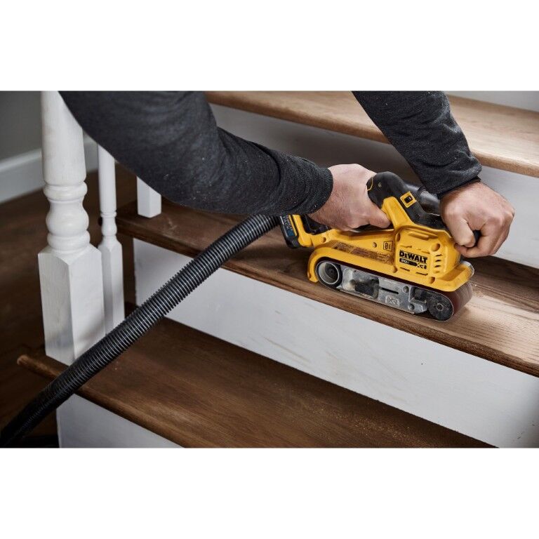 DeWALT 20-V MAX XR Brushless Cordless Belt Sander, 3-In x 21-In Belt Sander