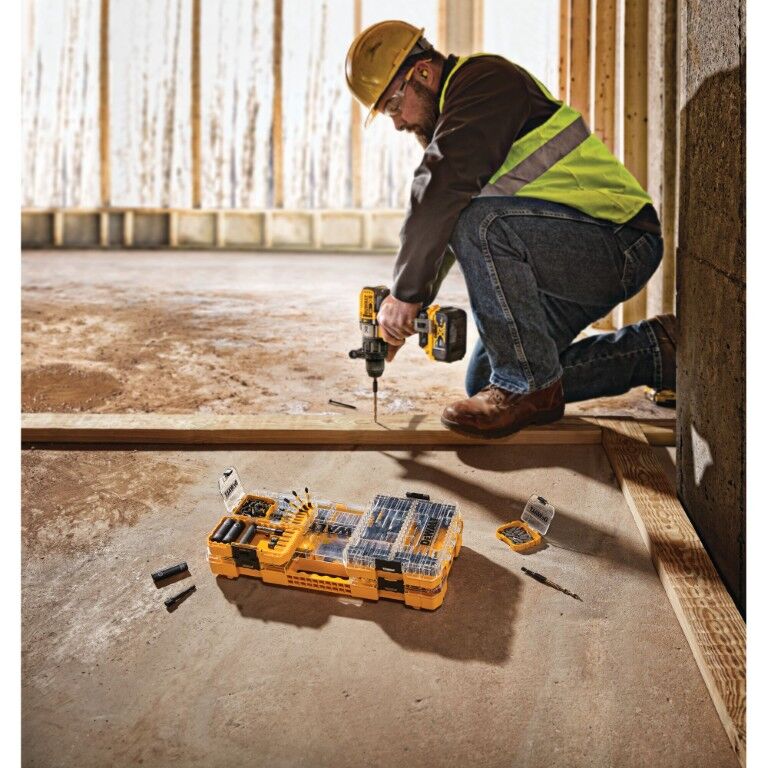 DEWALT FlexTorq Impact Ready Screwdriving Bit Set With ToughCase+, 40-Pc