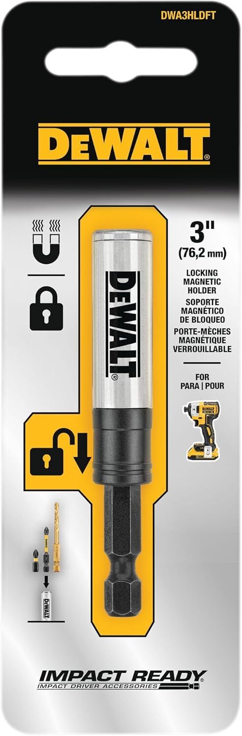 DEWALT Impact Ready 3-In-1 Bit Tip Holder