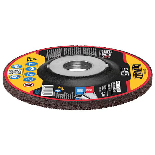DEWALT Elite Series Grinding Wheels, 5-In x 1/4-In x 5/8-In - 11
