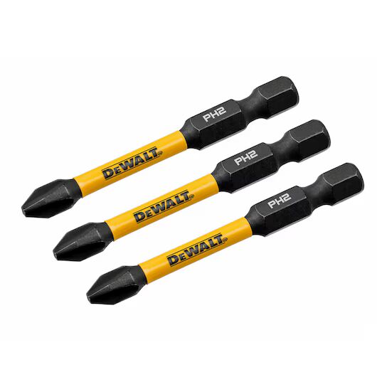 DEWALT FlexTorq Bits For PH2, 2.25-In, 3-Pk