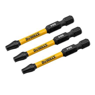 DEWALT FlexTorq Bits For T25, 2.25-In, 3-Pk