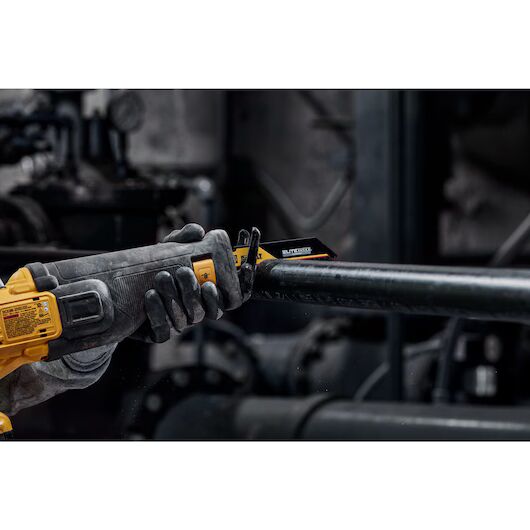 DEWALT Elite Series Metal Cutting Carbide Tipped Reciprocating Saw Blade, 8-TPI, 12-In