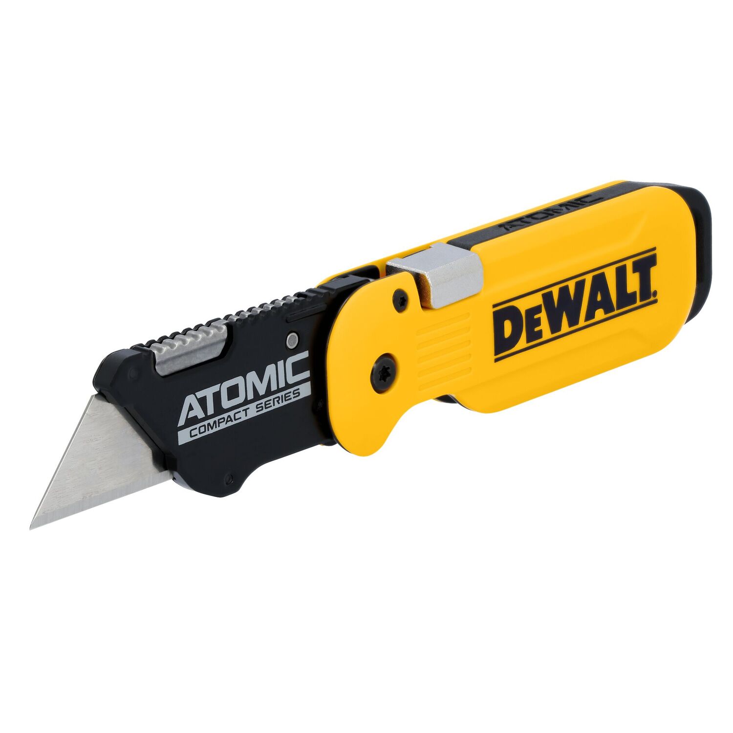 DEWALT Atomic Compact Series Push And Flip Folding Utility Knife
