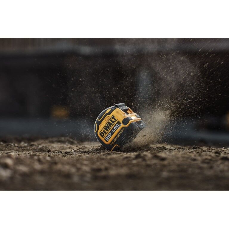 DEWALT Toughseries Lighted Tape Measure, 25-Ft