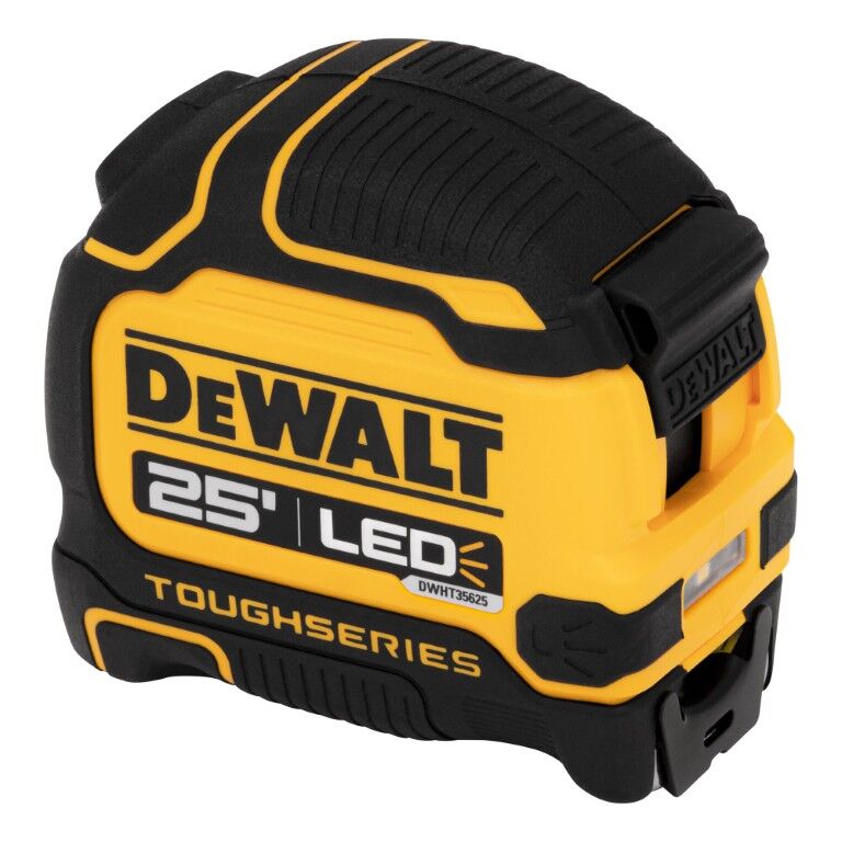DEWALT Toughseries Lighted Tape Measure, 25-Ft