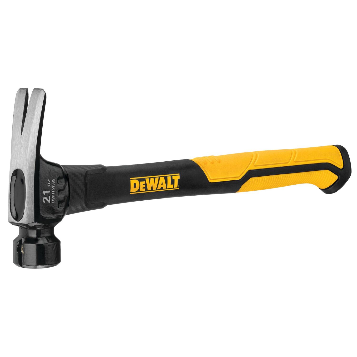DEWALT Fiberglass Framing Hammer, 21-Oz