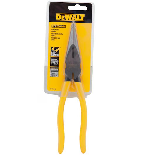 DEWALT Long Nose Plier, 8-In