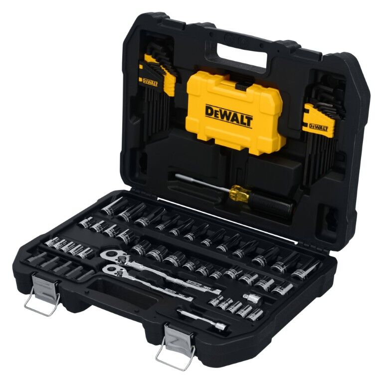 DEWALT ToughSeries 1/4-In And 3/8-In Mechanics Tool Set, 96-Pc