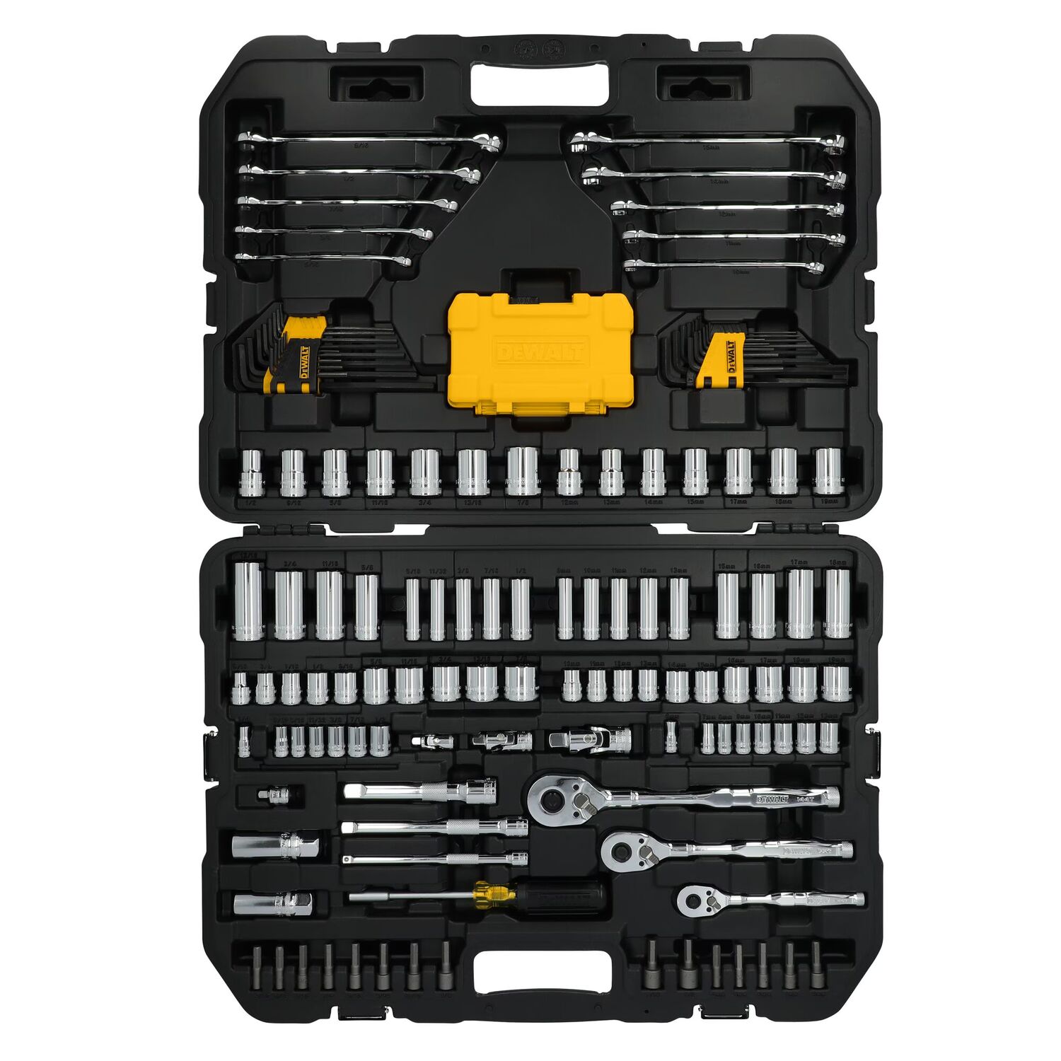 DEWALT ToughSeries 3 Drive Mechanics Tool Set, 155-Pc