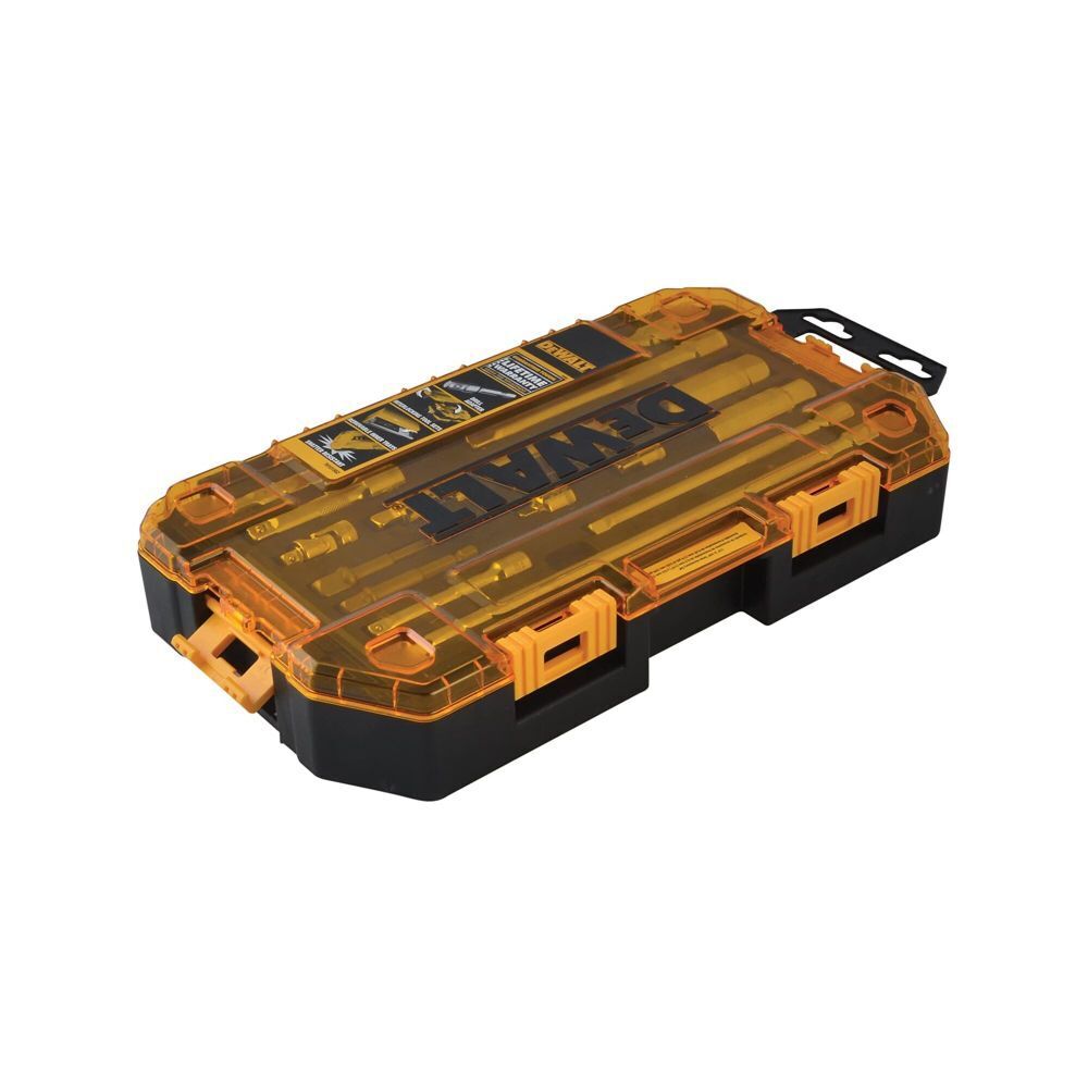 DEWALT 1/4-In & 3/8-In Drive Tool Accessory Set, 15-Pc