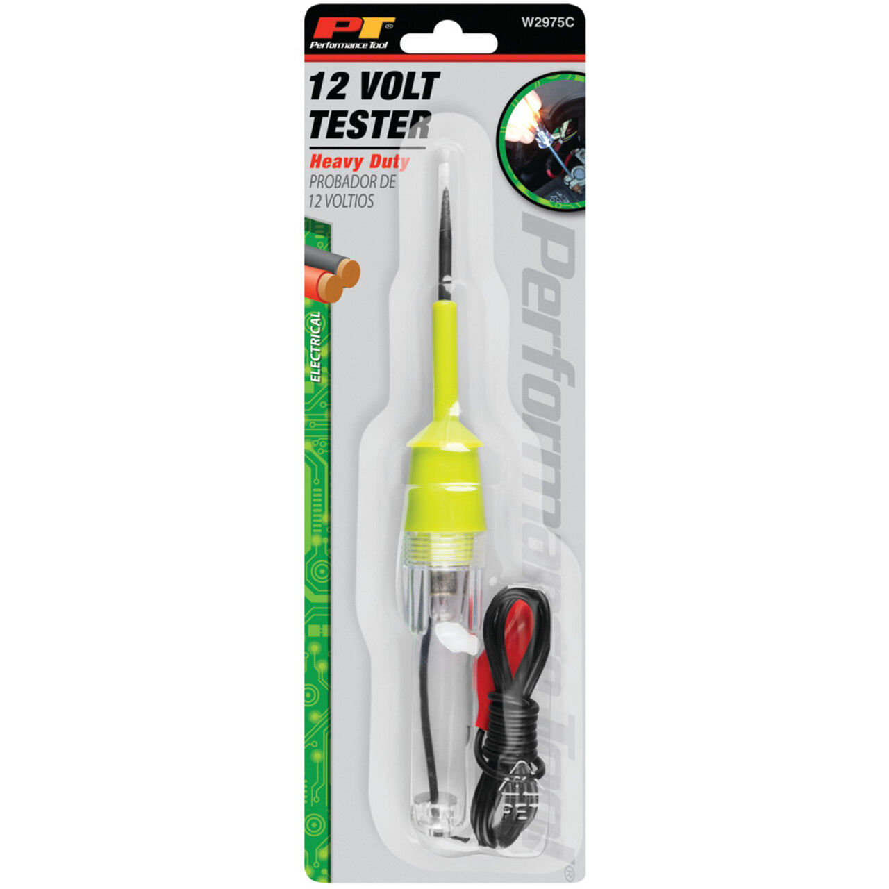 Performance Tool Deluxe 12-V Tester