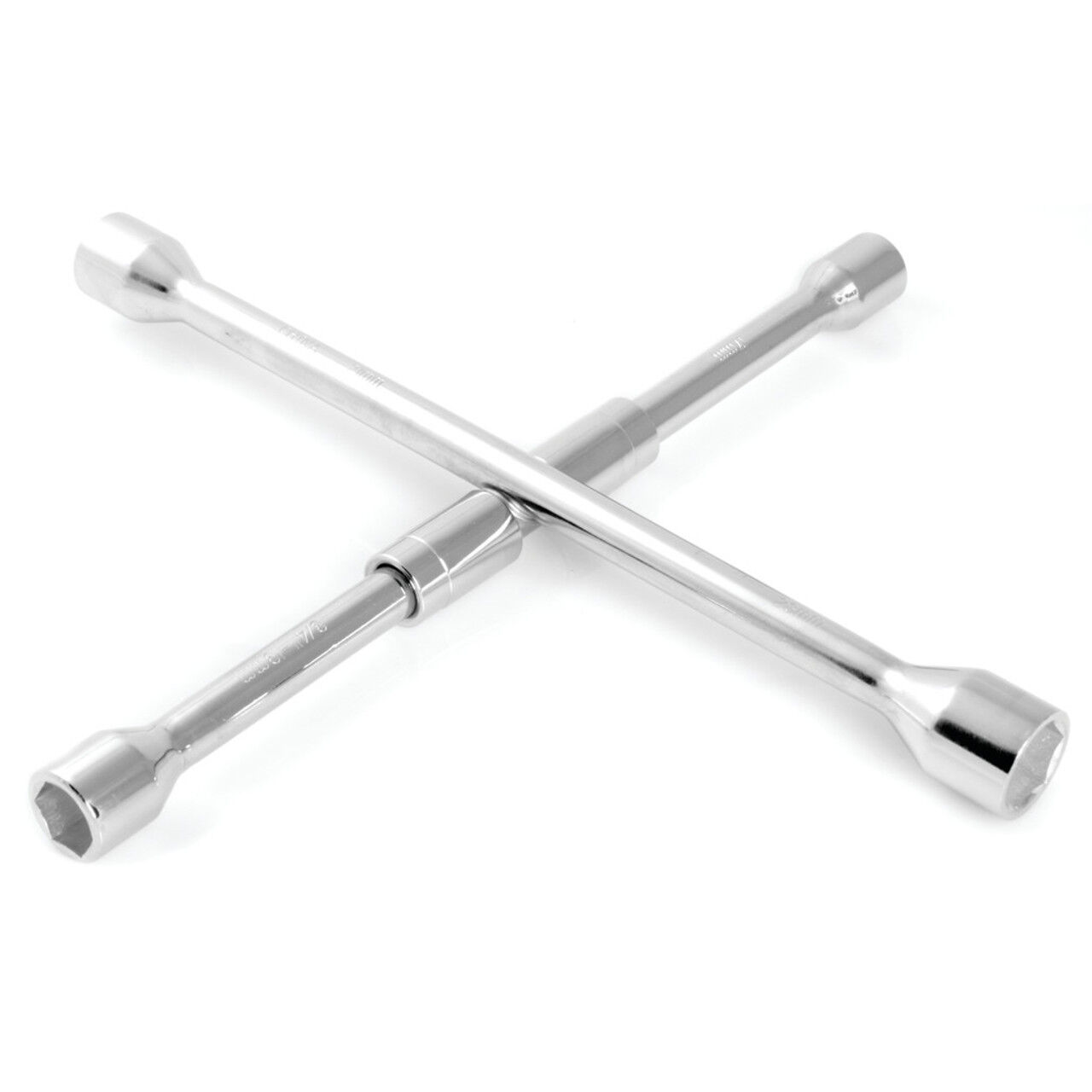 Performance Tool 4-Way SAE/Metric Collapsible Lug Wrench