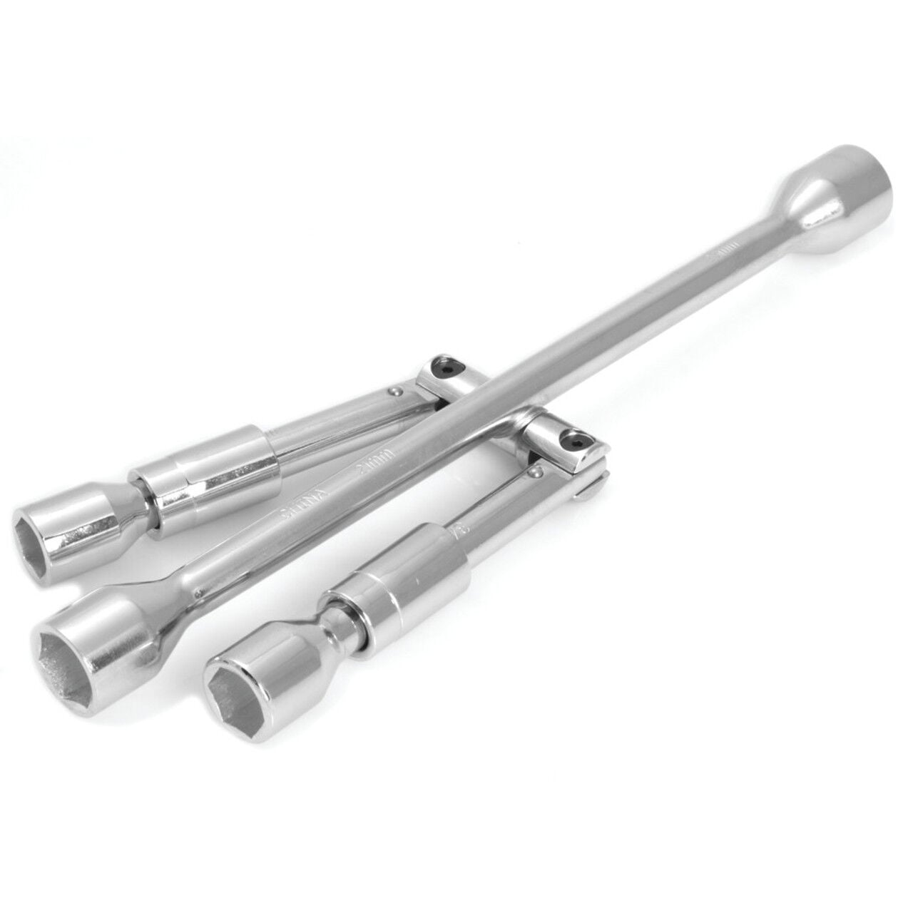 Performance Tool 4-Way SAE/Metric Collapsible Lug Wrench