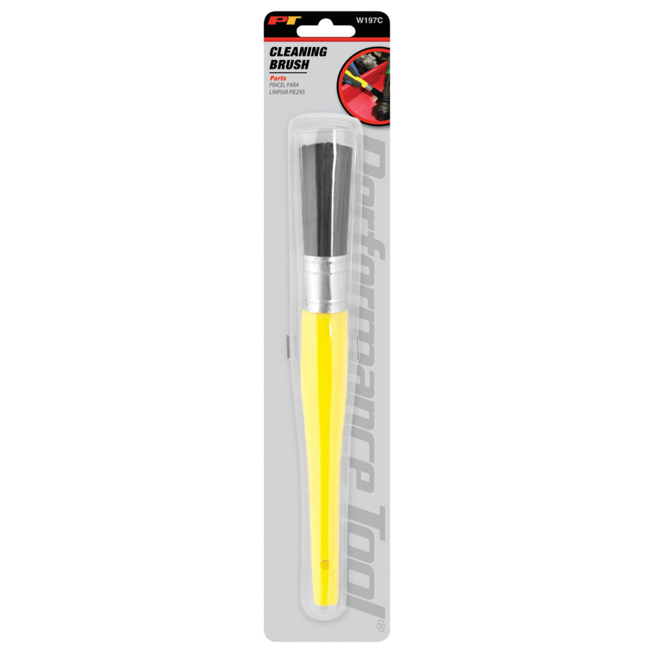 Performance Tool Parts Cleaning Brush, 10 1/2-In