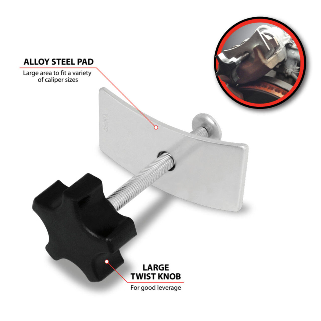 Performance Tool Disc Brake Pad Spreader