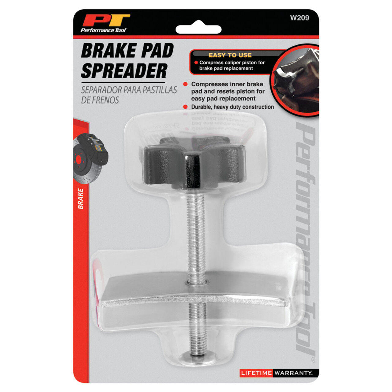 Performance Tool Disc Brake Pad Spreader