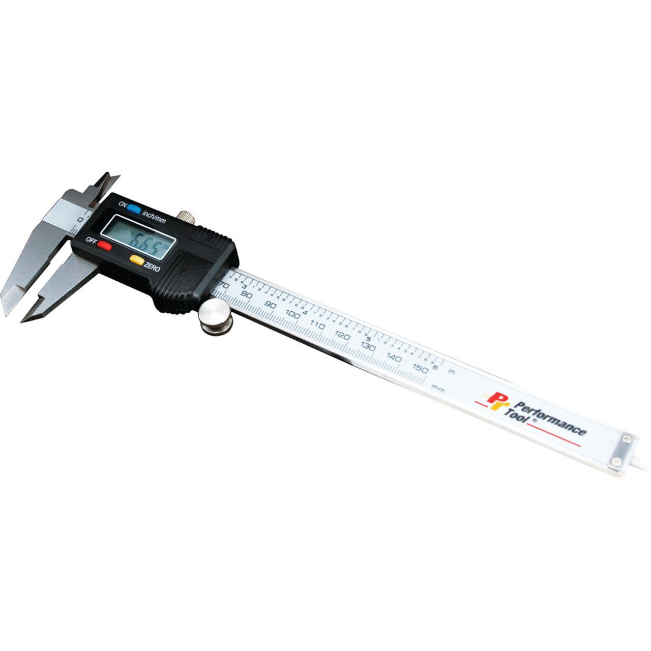 Performance Tool 6-In Stainless Steel Digital Caliper