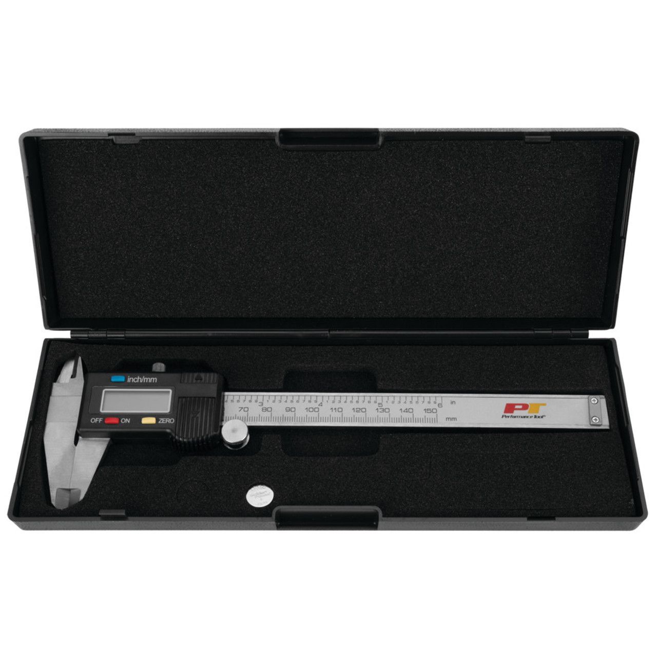 Performance Tool 6-In Stainless Steel Digital Caliper
