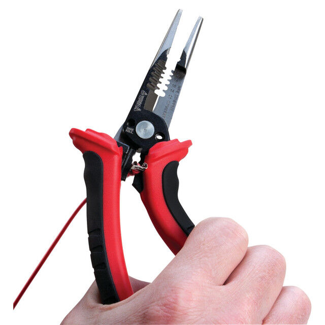 Performance Tool 8-In Angled Multi-Wire Stripper