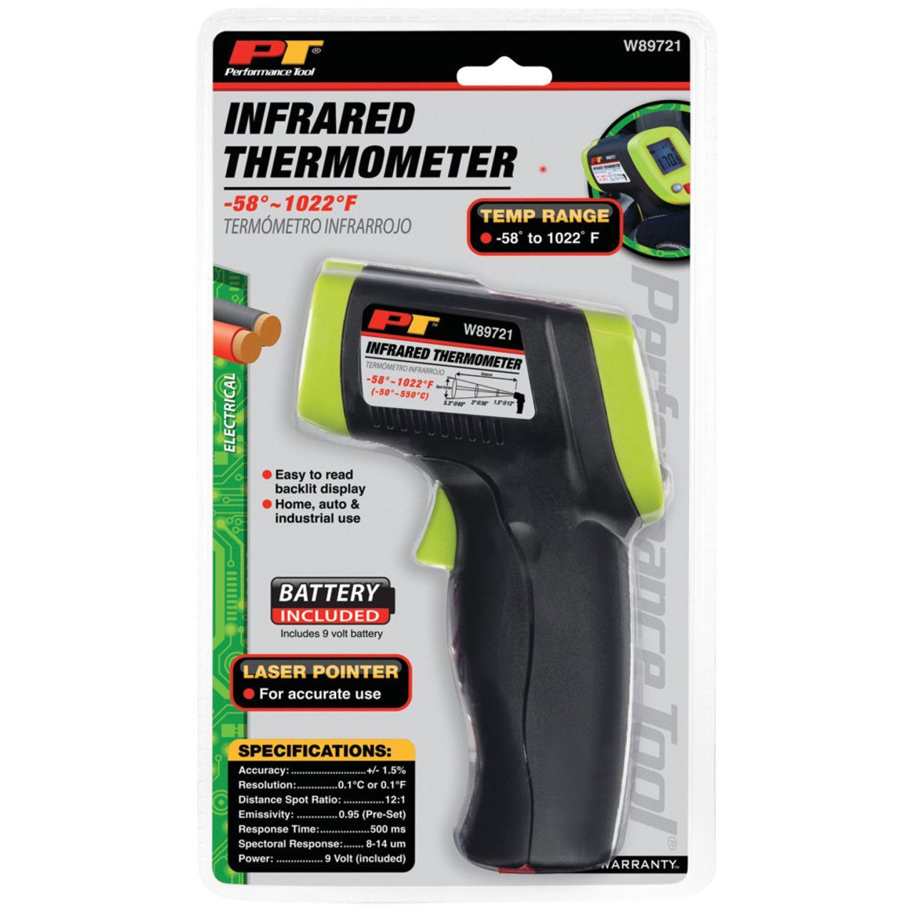 Performance Tool Infrared Thermometer
