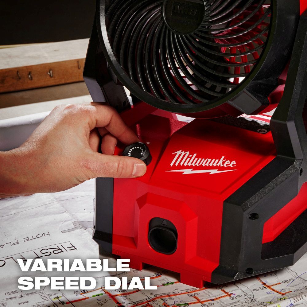 Milwaukee M18 Brushless PACKOUT Fan