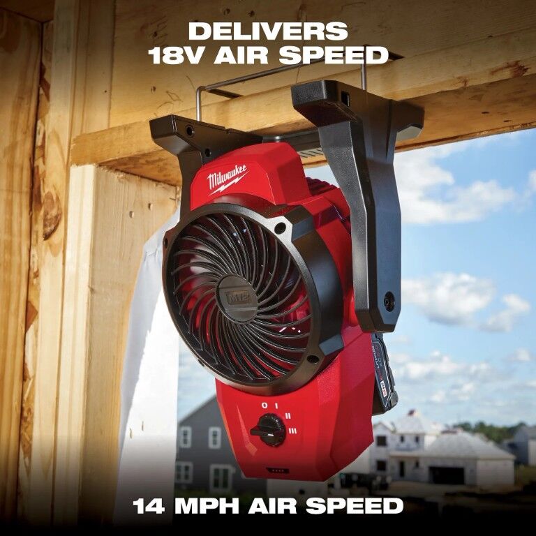 Milwaukee M12 Mounting Fan (Tool Only)