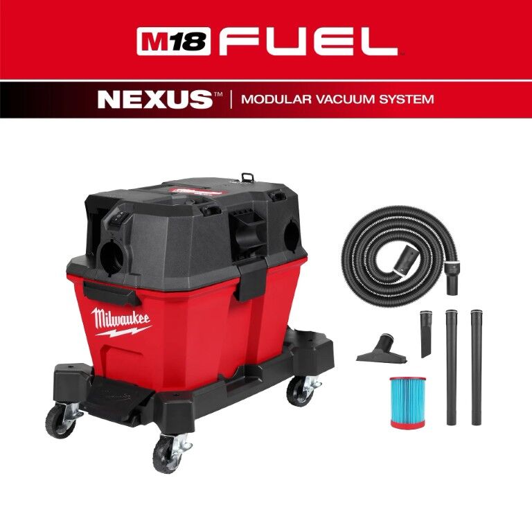 Milwaukee M18 Fuel Nexus Wet/Dry Vacuum, 6-Gal (Tool Only)