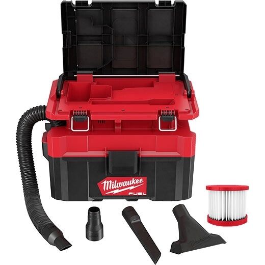 Milwaukee M18 Fuel Packout Compatible Wet/Dry Vacuum, 2.5-Gal (Tool Only)