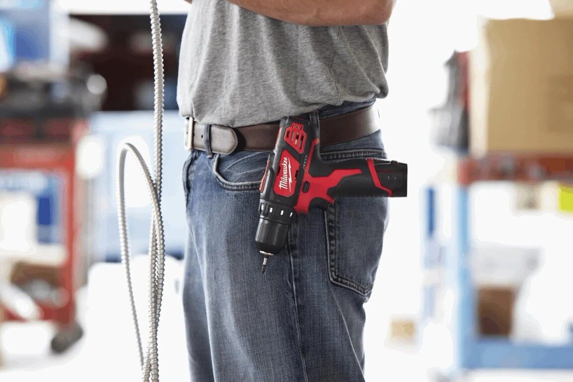 Milwaukee M12 Drill Driver Kit, 3/8-In