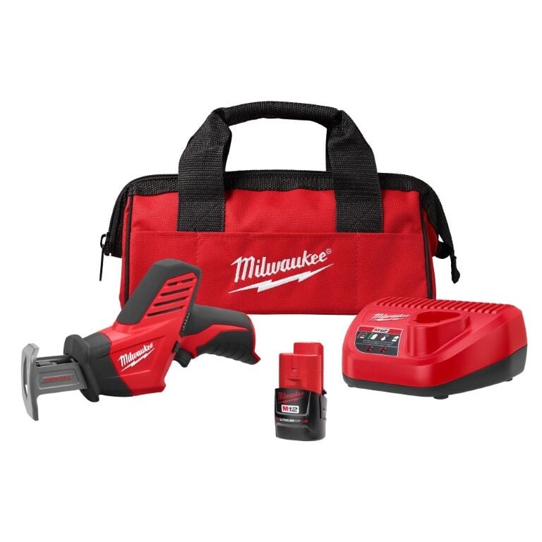 Milwaukee M12 Hackzall Reciprocating Saw Kit