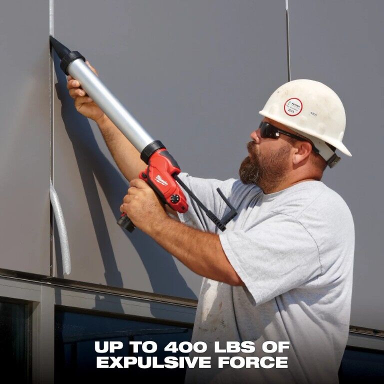 Milwaukee M12 Caulk And Adhesive Gun, 10-Oz (Tool Only)