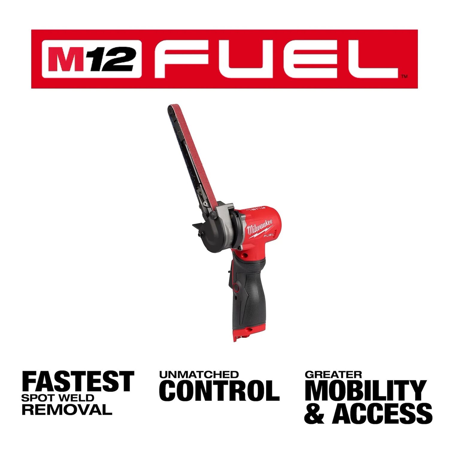 Milwaukee M12 Fuel Bandfile, 1/2-In x 18-In (Tool Only)