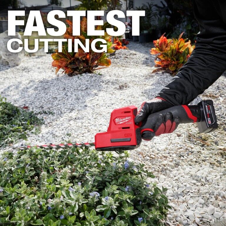 Milwaukee M12 Fuel Hedge Trimmer, 8-In (Tool Only)
