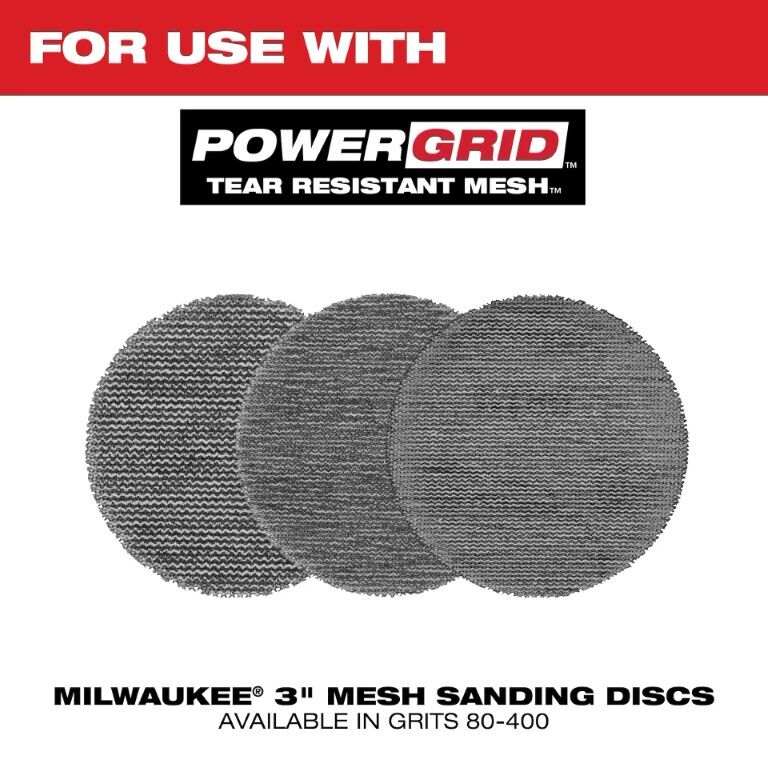 Milwaukee M12 Fuel Random Orbital Detail Sander, 3-In (Tool Only)