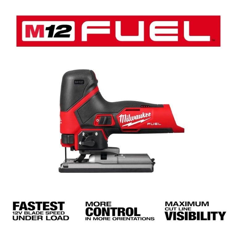 Milwaukee M12 Fuel Jig Saw (Tool Only)