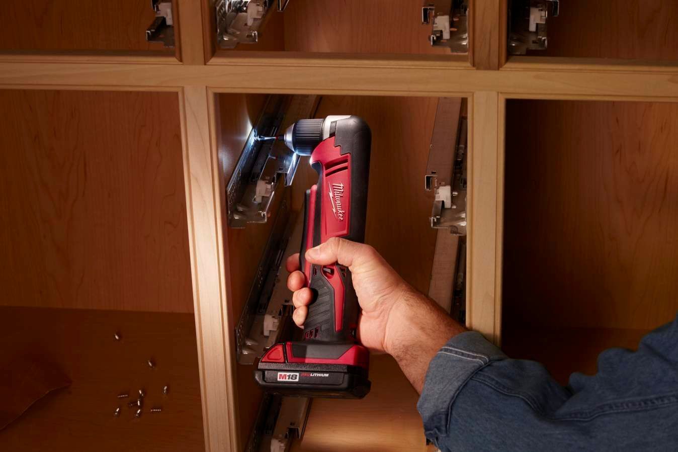 Milwaukee M18 Cordless Lithium-Ion Right Angle Drill