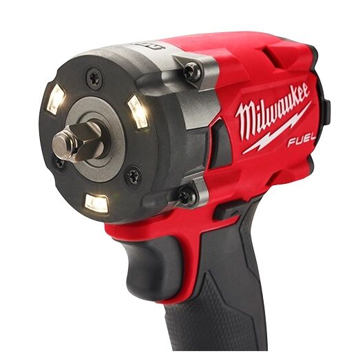 Milwaukee M18 Fuel Compact Impact Wrench With Friction Ring, 3/8-In (Bare Tool)