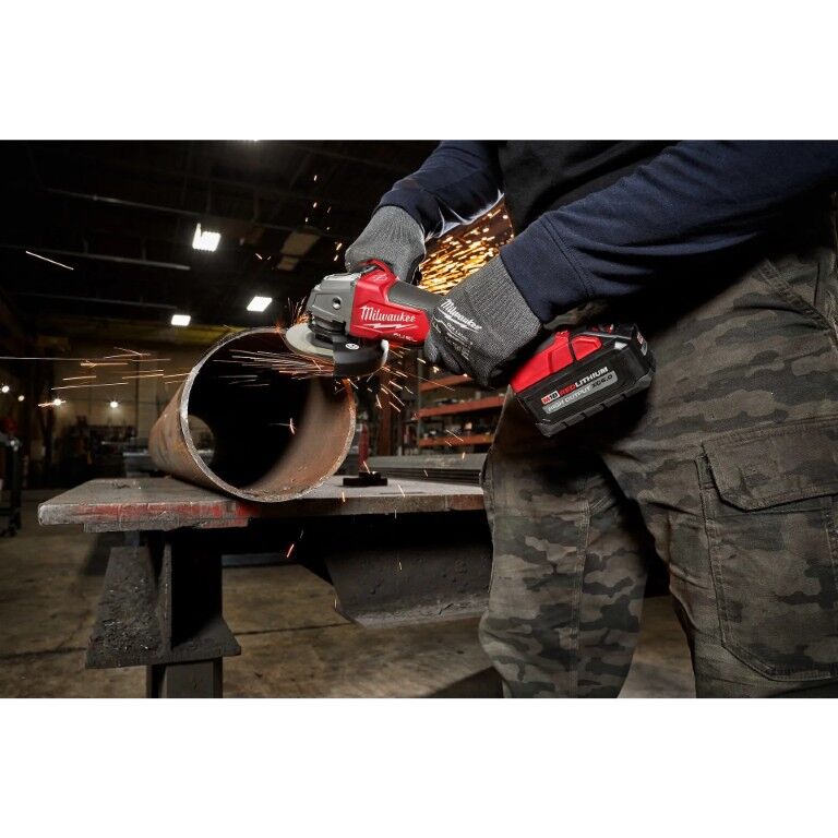 Milwaukee M18 Fuel No-Lock Paddle Switch Breaking Angle Grinder, 4 1/2-In - 5-In (Tool Only)