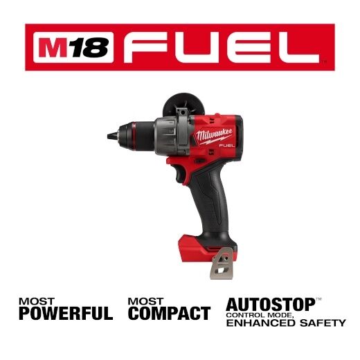 Milwaukee M18 Fuel Hammer Drill Driver, 1/2-In (Tool Only)