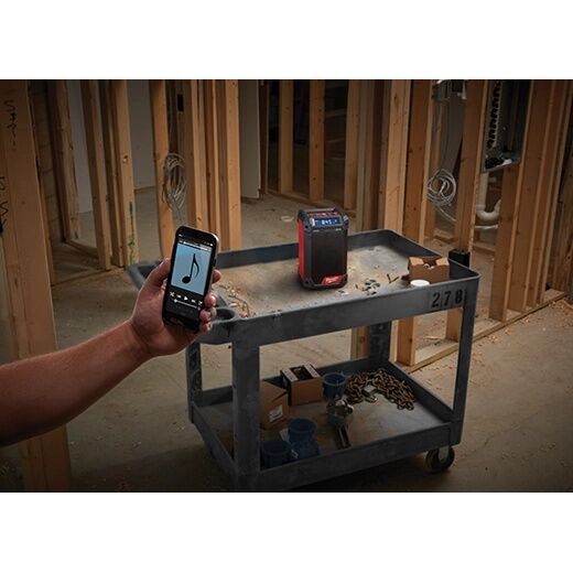 Milwaukee M12 Cordless/Corded Dual-Power Radio/Charger (Tool Only)