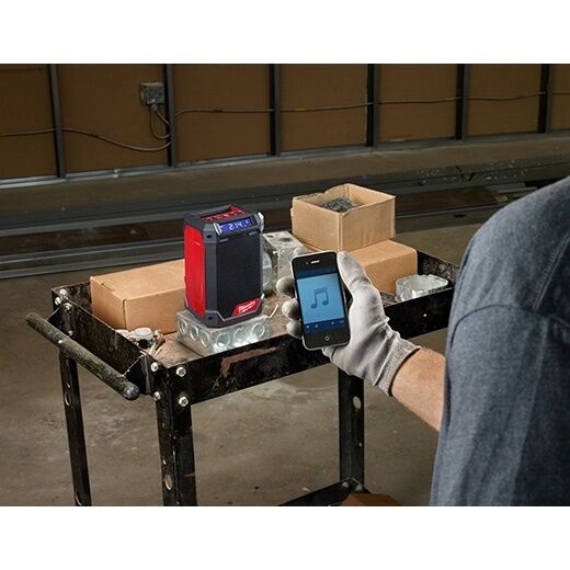 Milwaukee M12 Cordless/Corded Dual-Power Radio/Charger (Tool Only)