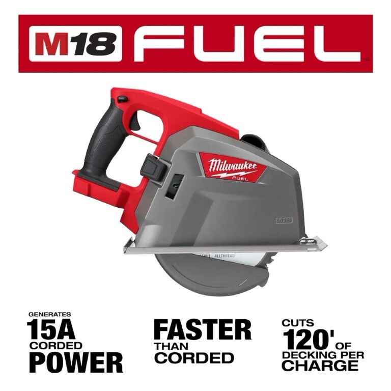 Milwaukee M18 Fuel Metal Cutting Circular Saw, 8-In (Tool Only)