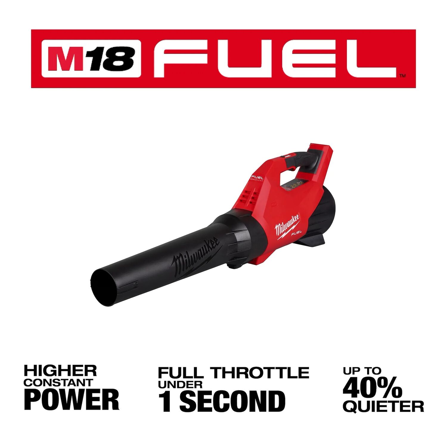 Milwaukee M18 Fuel Battery Powered Handheld Blower (Tool Only)