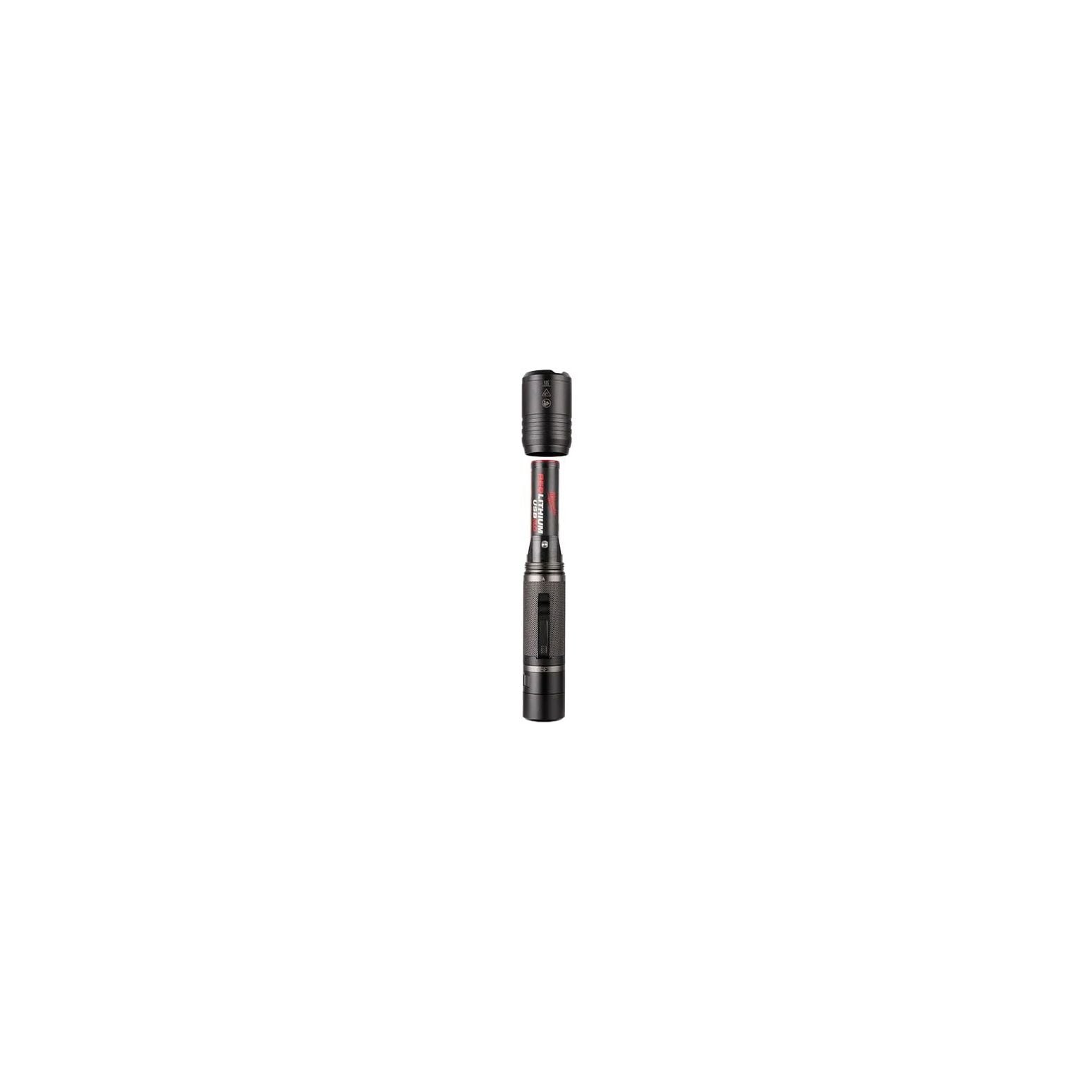 milwaukee 2000 lumen flashlight L4 FL2000 USB Rechargeable Lumens quickly slide from flood mode into spot mode with ease Milwaukee 2162-21 2000 Lumens flashlight