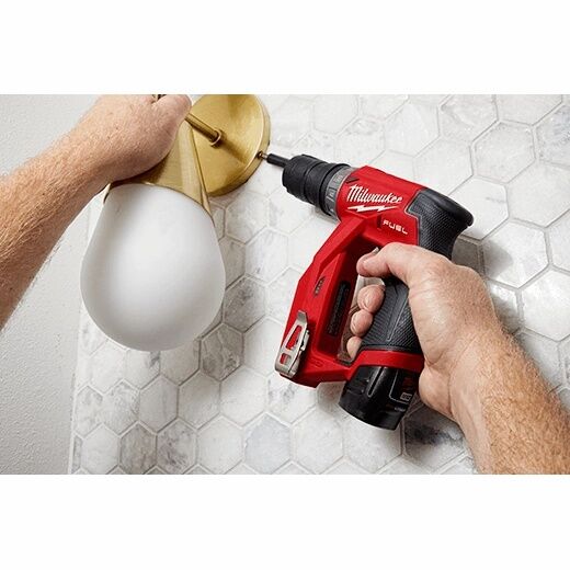 Milwaukee M12 Fuel Installation Drill Driver Kit, 1/4-In & 3/8-In